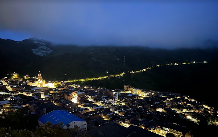 Panoramica Granada noche