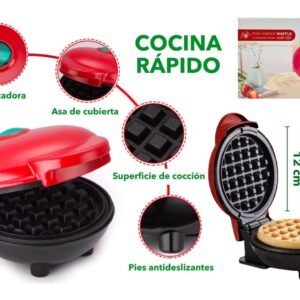 Mini waflera redonda 4"